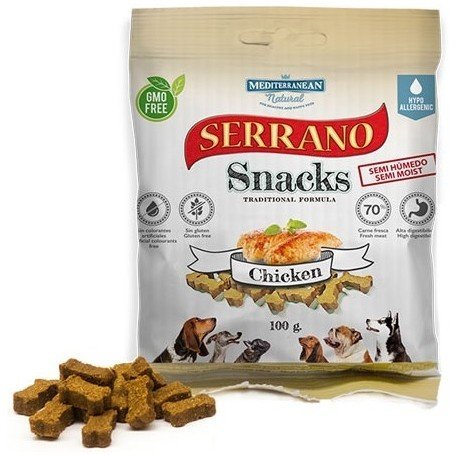 Serrano snacks Лакомство для собак (КУРИЦА)