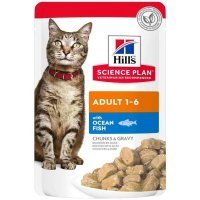 Hill's SP Optimal Care влажный корм для кошек с океанической рыбой 85 г