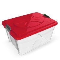 BAMA PET контейнер для хранения корма SIM BOX 18л (40x30x22h см), прозрачный