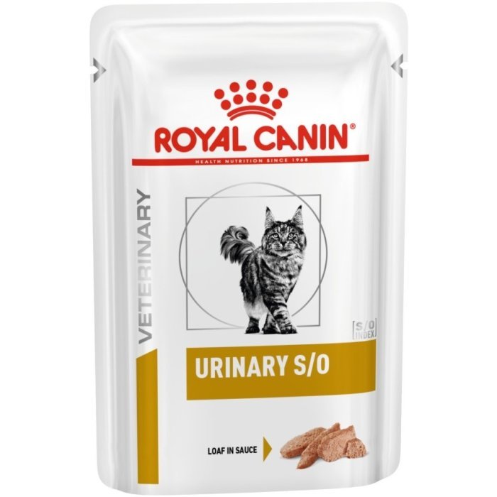 Royal Canin (вет. консервы) паштет для кошек при профилактике МКБ, Уринари С/О фелин (паштет)