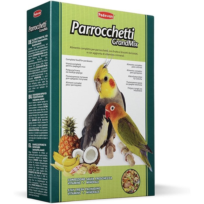 Padovan Grandmix Parrocchetti корм для попугаев