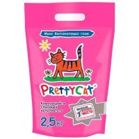 PrettyCat наполнитель комкующийся для кошачьих туалетов "Euro Mix" 