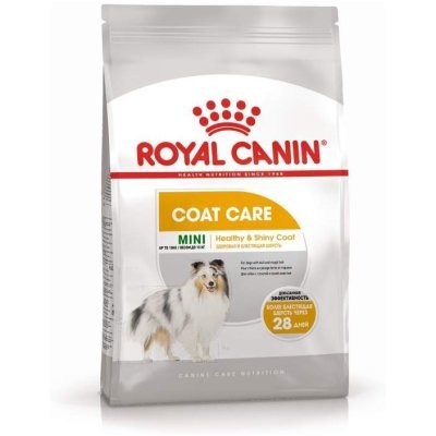 Royal Canin Mini Coat Care для собак с тусклой и сухой шерстью