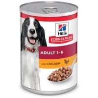 Hill's Science Plan консервы с курицей для взрослых собак, 370 г
