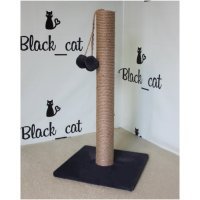 Black Kat Когтеточка столбик, 40*40*80см