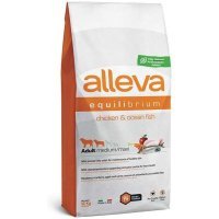 Alleva Equilibrium Medium/Maxi для собак средних и крупных пород с курицей и океанической рыбой, All Day Maintenance Fish
