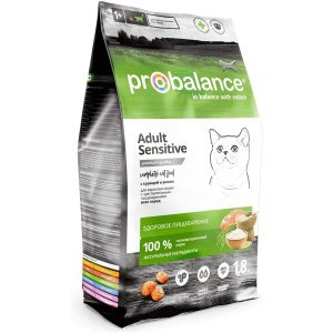 ProBalance Sensitive корм для кошек с чувствительным пищеварением