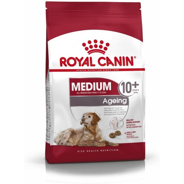 Корм Royal Canin для пожилых собак средних пород старше 10 лет, МЕДИУМ ЭЙДЖИНГ 10+