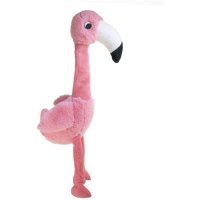 KONG игрушка для собак Shakers™ Фламинго S, с пищалкой
