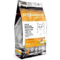 ProBalance Immuno Protection корм для взрослых кошек с Курицей и Индейкой, Поддержка иммунитета 