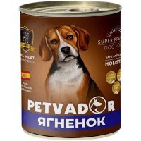 PETVADOR консервы для собак Ягненок с бататом