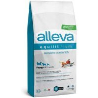 Alleva Equilibrium Sensitive Puppy для щенков всех пород с океанической рыбой