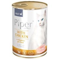 Piper cat Adult Chicken для взрослых кошек с курицей 0,4кг