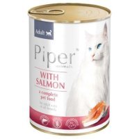 Piper cat Adult Salmon для взрослых кошек с лососем 0,4кг