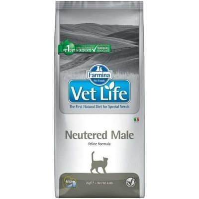 Farmina Vet Life Neutered Male диетическое питание для котов после кастрации