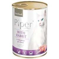 Piper cat Sterilised Rabbit для стерилизованных кошек с кроликом 0,4кг